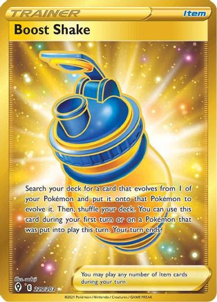 Boost Shake (Secret) (EVS-229) (Holofoil)