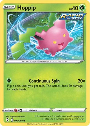Hoppip (EVS-002) (Reverse Holofoil)