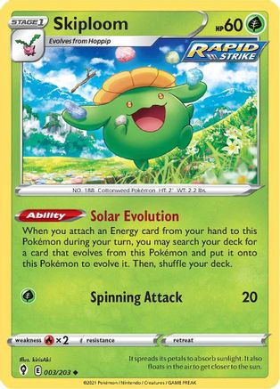 Skiploom (EVS-003) (Reverse Holofoil)