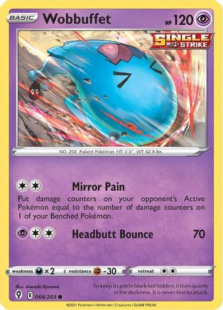 Wobbuffet (EVS-066) (Reverse Holofoil)
