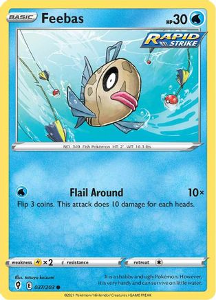 Feebas (EVS-037) (Reverse Holofoil)