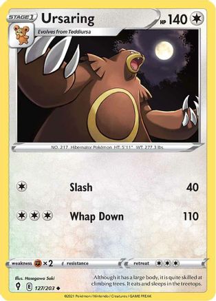 Ursaring (EVS-127) (Reverse Holofoil)