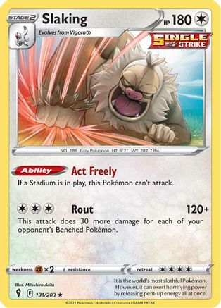 Slaking (EVS-131) (Holofoil)