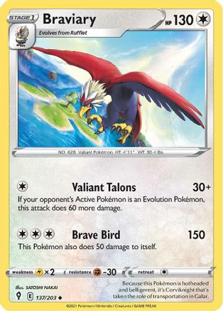 Braviary (EVS-137) (Reverse Holofoil)