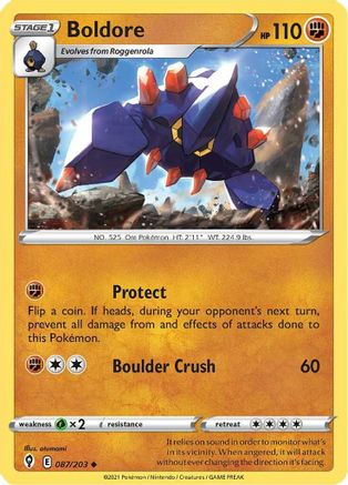 Boldore (EVS-087) (Reverse Holofoil)