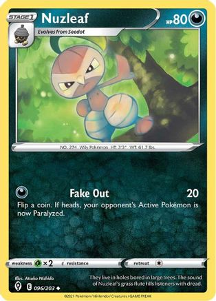 Nuzleaf (EVS-096) (Reverse Holofoil)