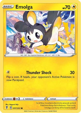 Emolga (EVS-057) (Reverse Holofoil)