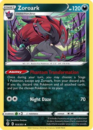 Zoroark (EVS-103) (Holofoil)