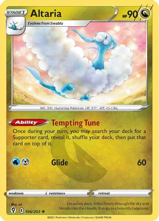 Altaria (EVS-106) (Reverse Holofoil)