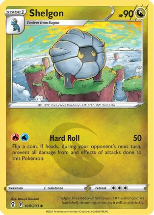 Shelgon (EVS-108) (Reverse Holofoil)