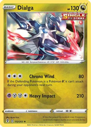 Dialga (EVS-112) (Reverse Holofoil)