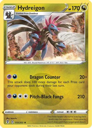 Hydreigon (EVS-115) (Holofoil)