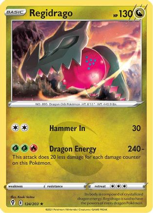 Regidrago (EVS-124) (Holofoil)