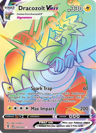 Dracozolt VMAX (Secret) (EVS-210) (Holofoil)