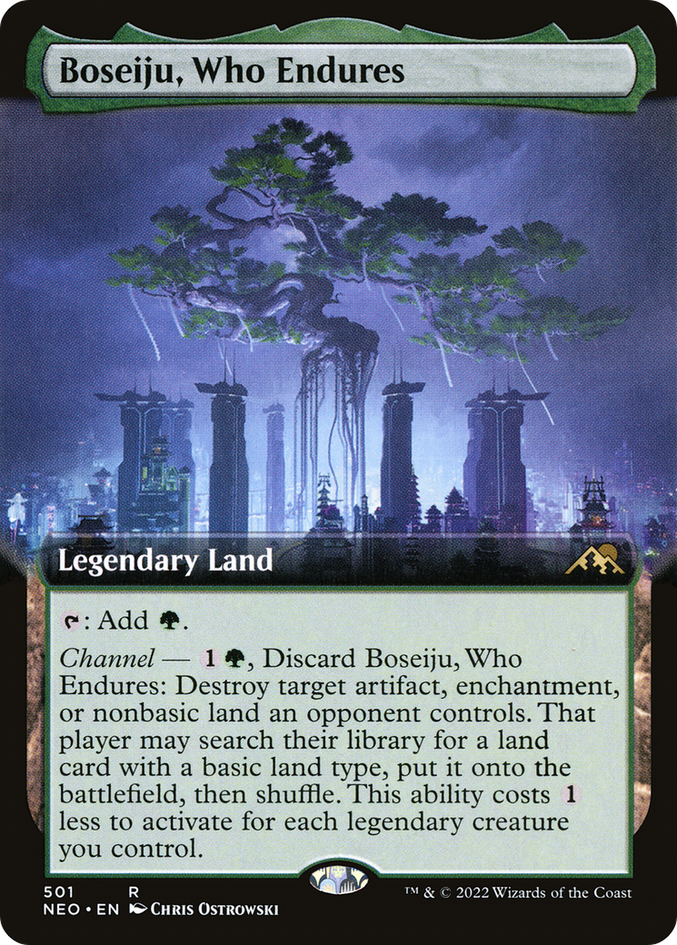 Boseiju, Who Endures (NEO-501) (Extended Art) (Foil)