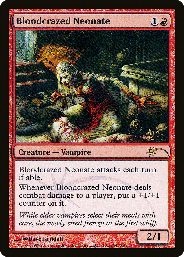 Bloodcrazed Neonate (PW11-083) (Foil)