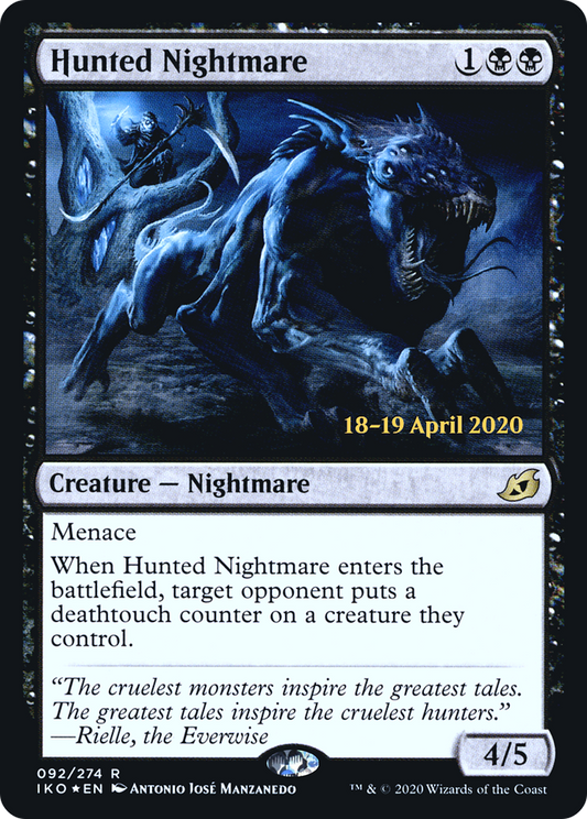 Hunted Nightmare (PRE-92S) (Foil)