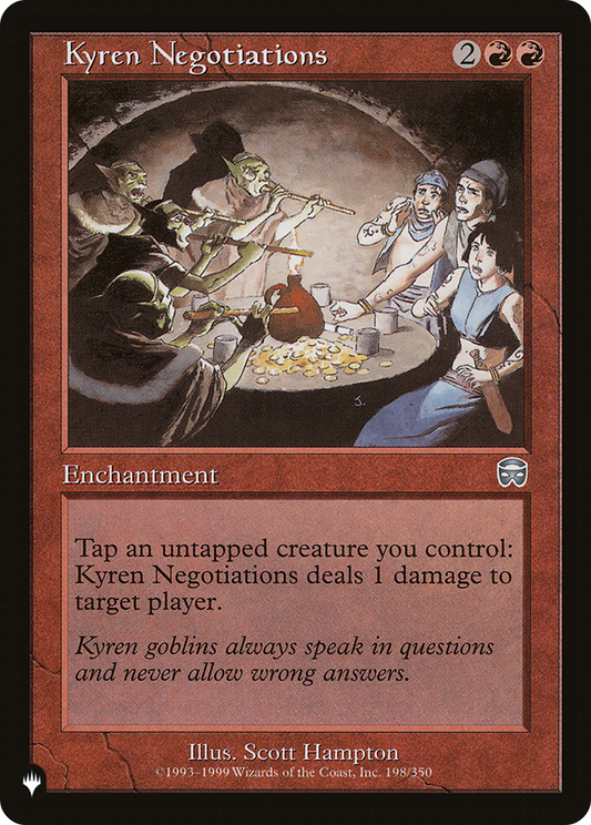 Kyren Negotiations (LIST-MMQ-198)
