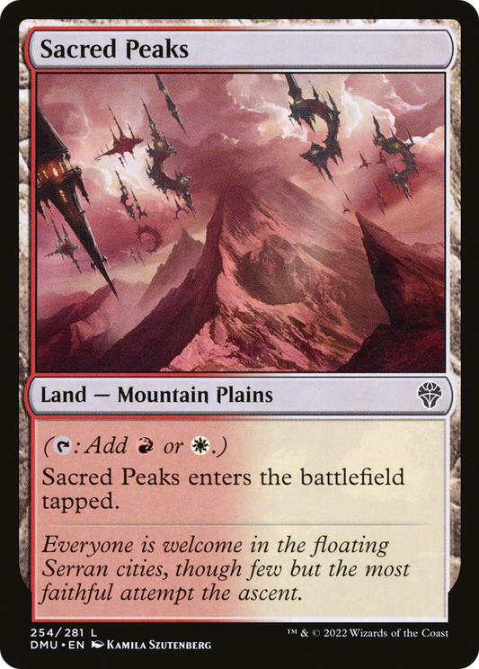 Sacred Peaks (DMU-254) (Foil)