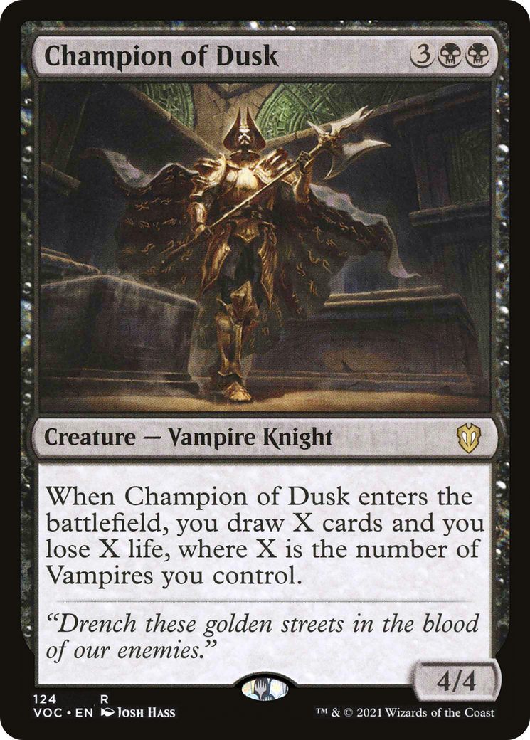 Champion of Dusk (VOC-124)