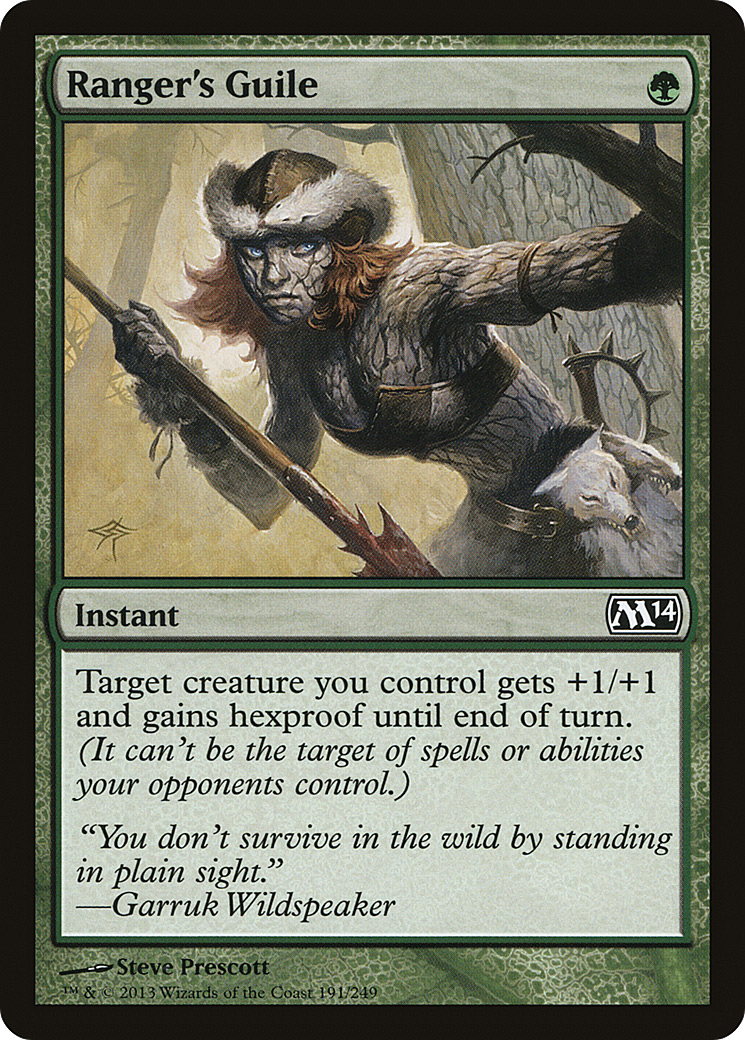 Ranger's Guile (M14-191) (Foil)