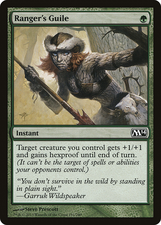 Ranger's Guile (M14-191) (Foil)