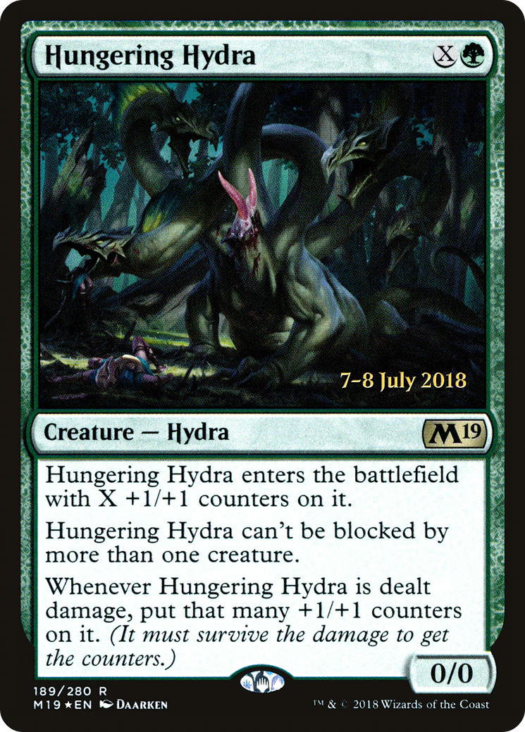 Hungering Hydra (PRE-189S) (Foil)