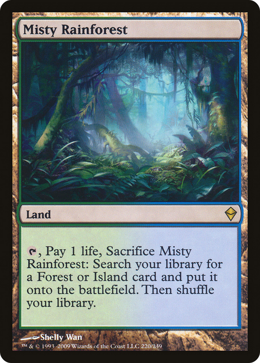 Misty Rainforest (ZEN-220) (Foil)