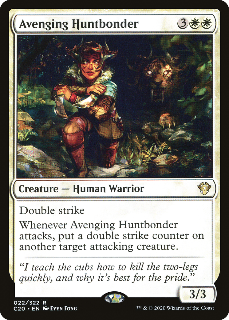 Avenging Huntbonder (C20-022)
