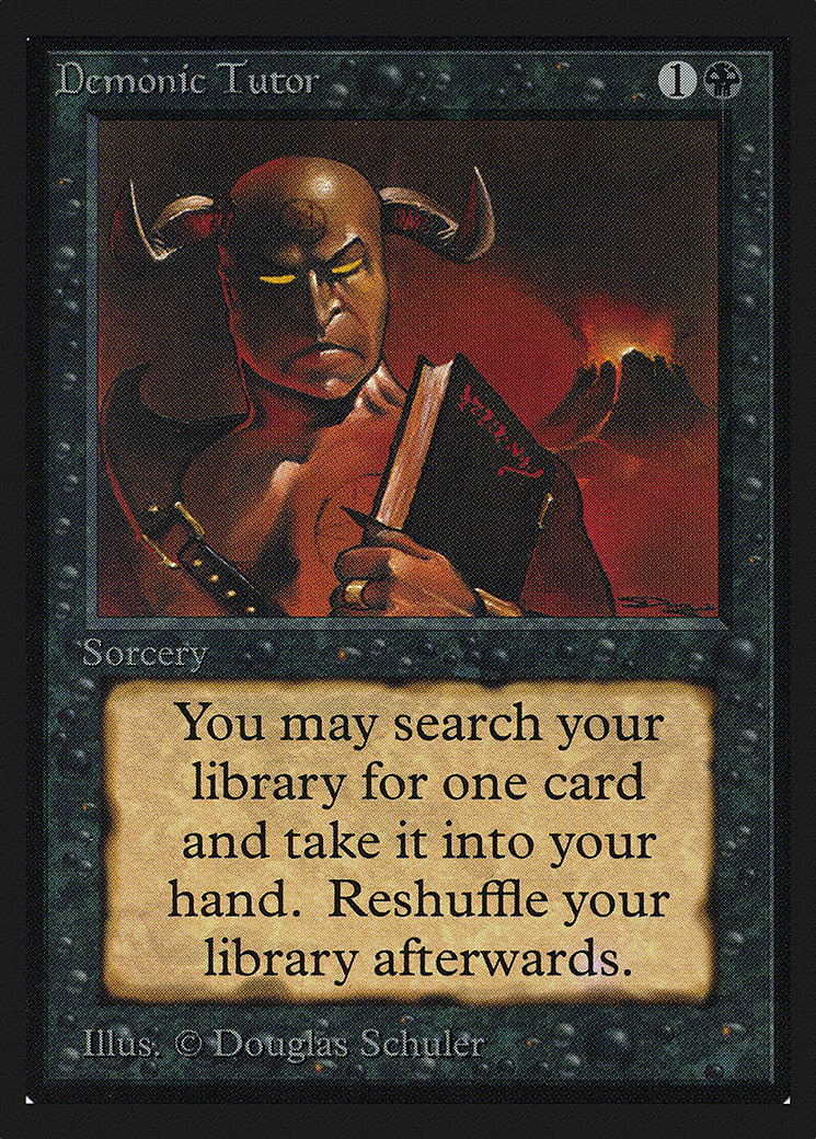 Demonic Tutor (CED-105)