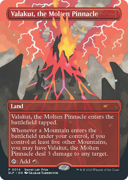 Valakut, the Molten Pinnacle (SLP-014) (Borderless)