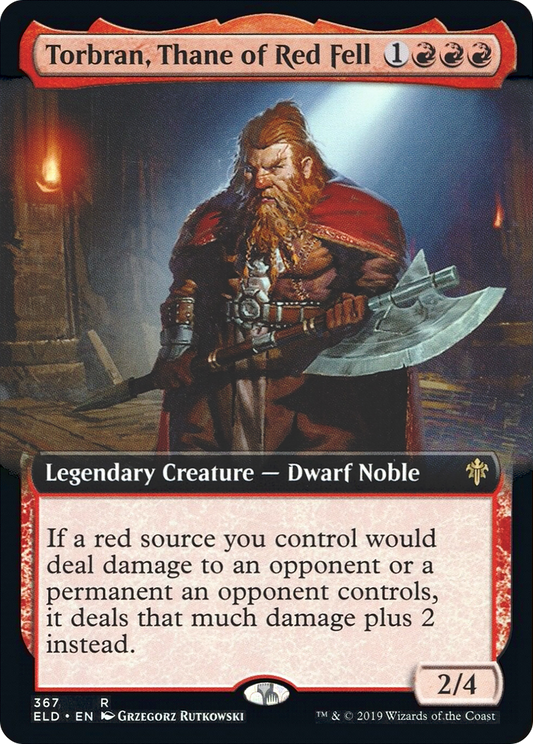 Torbran, Thane of Red Fell (ELD-367) (Extended Art)