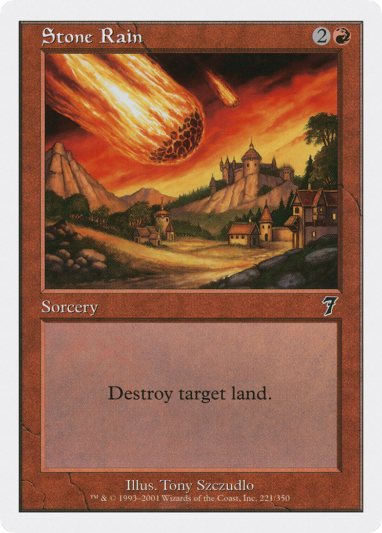 Stone Rain (7ED-221)