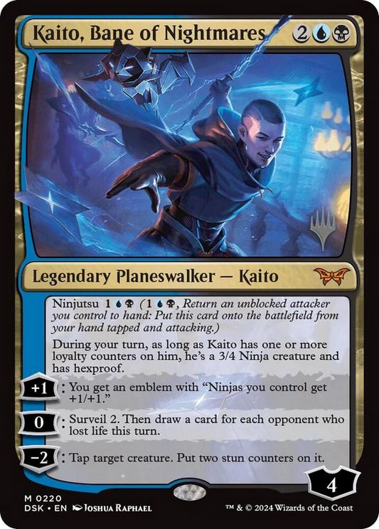 Kaito, Bane of Nightmares (PPDSK-220P) (Foil)
