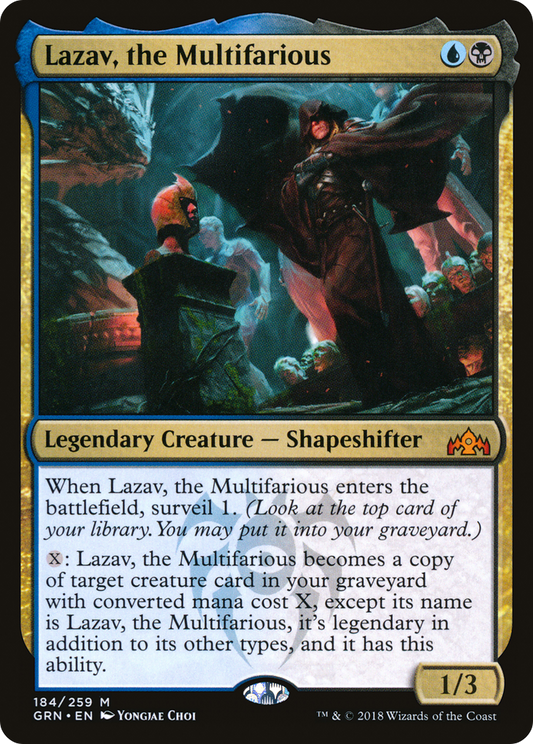 Lazav, the Multifarious (GRN-184) (Foil)
