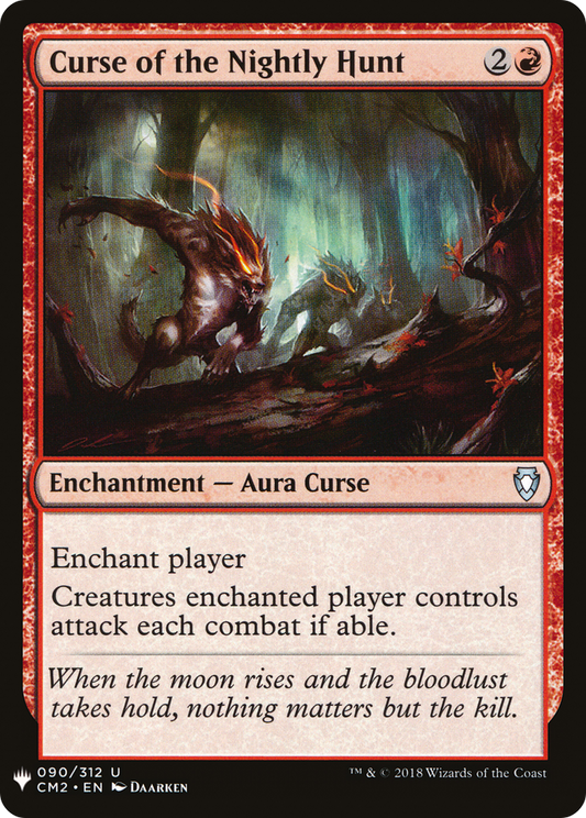 Curse of the Nightly Hunt (LIST-CM2-90)