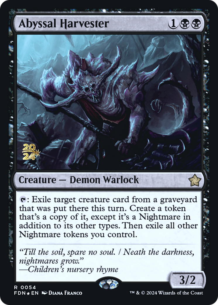 Abyssal Harvester (PRE-54S) (Foil)