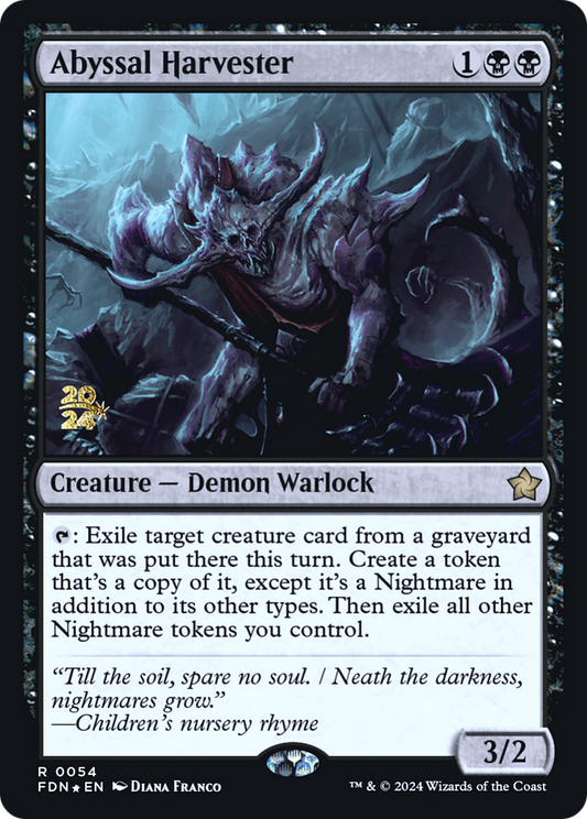 Abyssal Harvester (PRE-54S) (Foil)