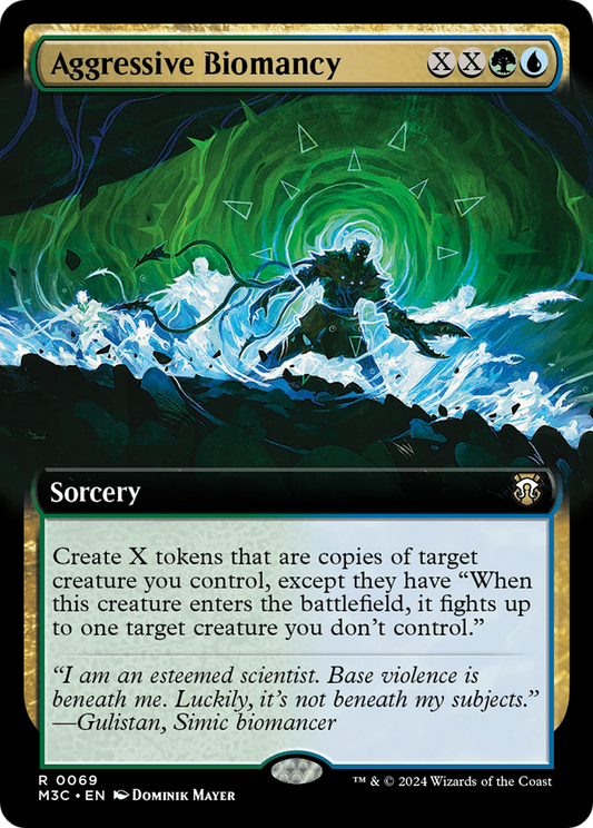 Aggressive Biomancy (M3C-069) (Extended Art)