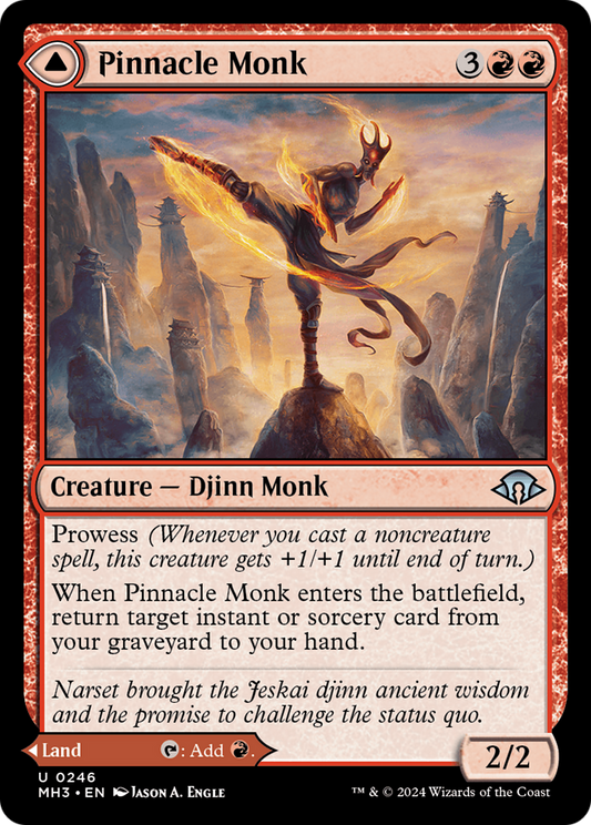 Pinnacle Monk // Mystic Peak (MH3-246)