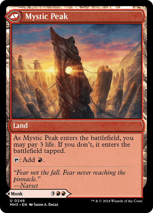 Pinnacle Monk // Mystic Peak (MH3-246) (Foil)