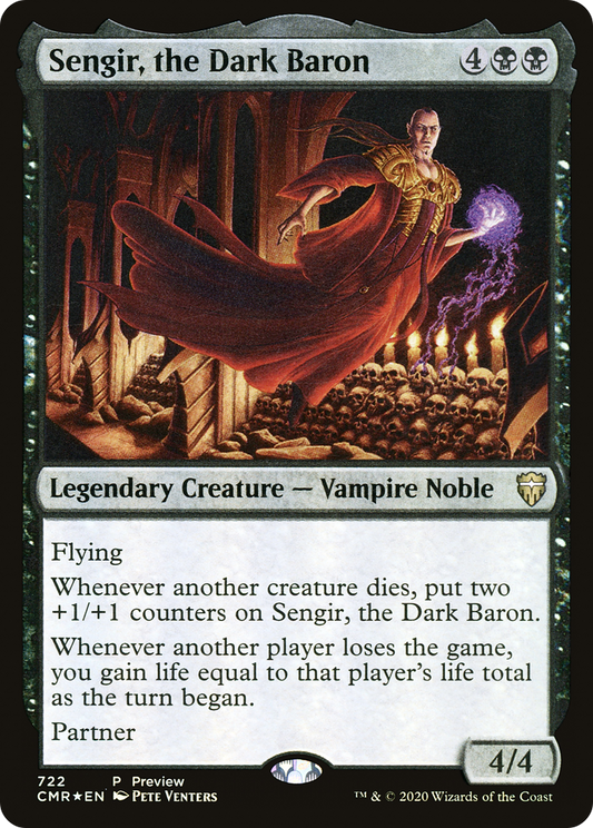 Sengir, the Dark Baron (PRE-722) (Foil)