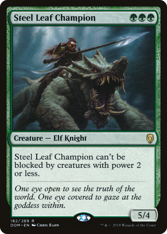 Steel Leaf Champion (DOM-182) (Foil)