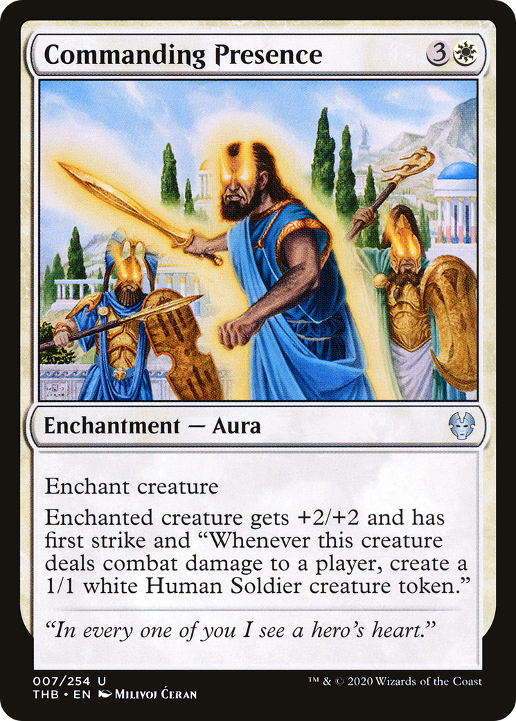 Commanding Presence (THB-007) (Foil)