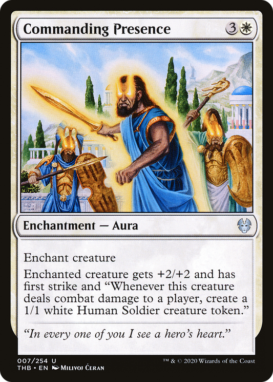 Commanding Presence (THB-007) (Foil)