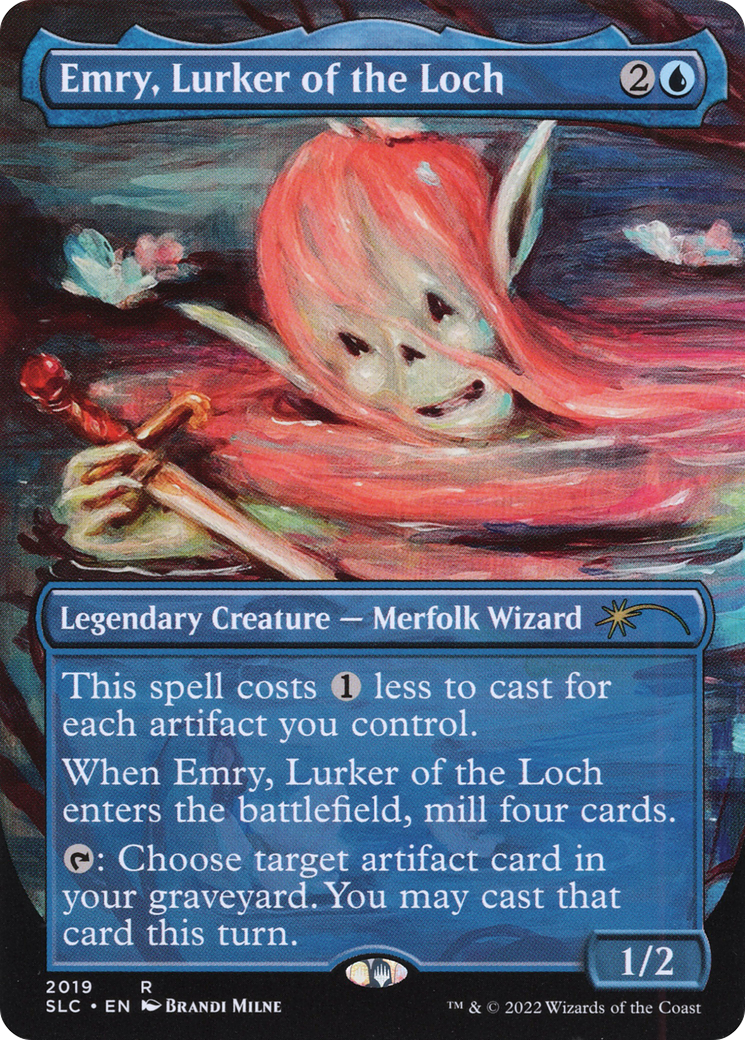 Emry, Lurker of the Loch (SLC-2019) (Borderless) (Foil)
