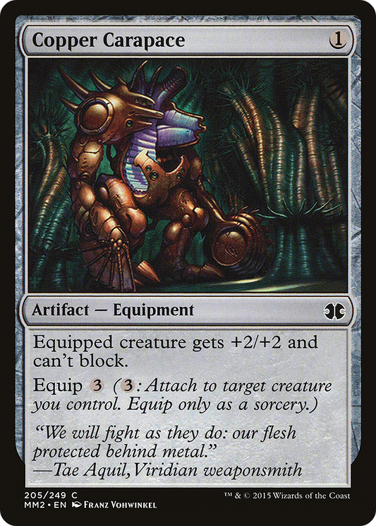 Copper Carapace (MM2-205) (Foil)