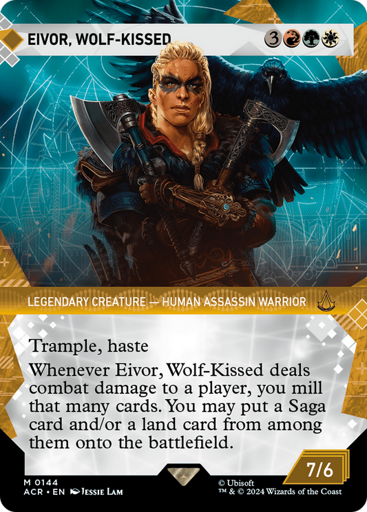 Eivor, Wolf-Kissed (ACR-144) (Showcase) (Borderless) (Foil)