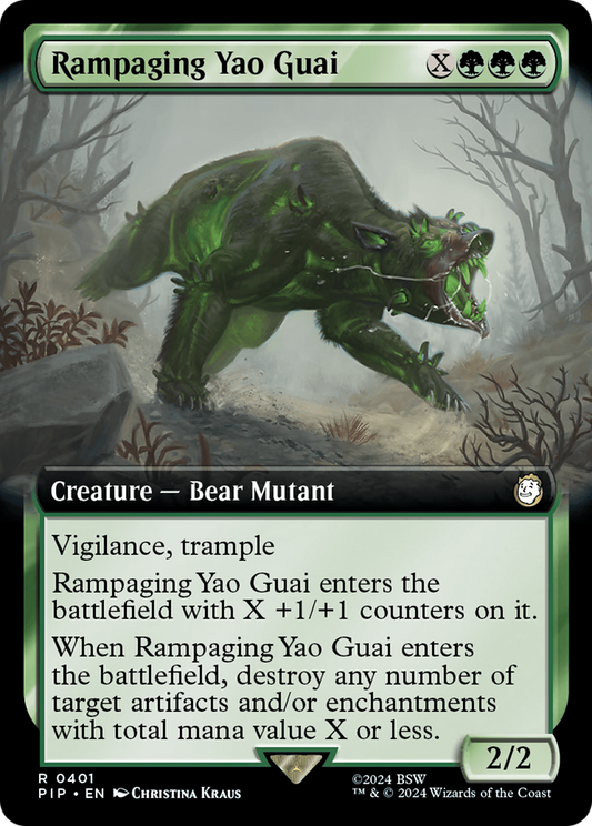 Rampaging Yao Guai (PIP-401) (Extended Art)