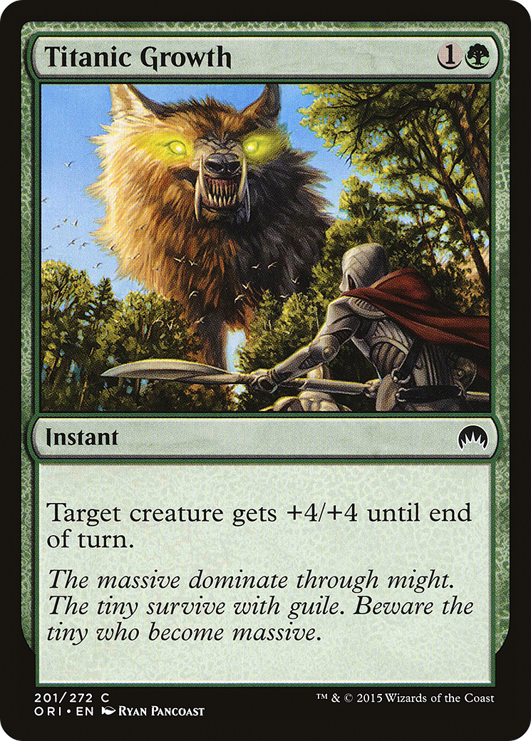 Titanic Growth (ORI-201) (Foil)